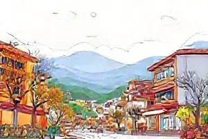 冻土列车封面，永不停靠的列车窗外一片白茫
